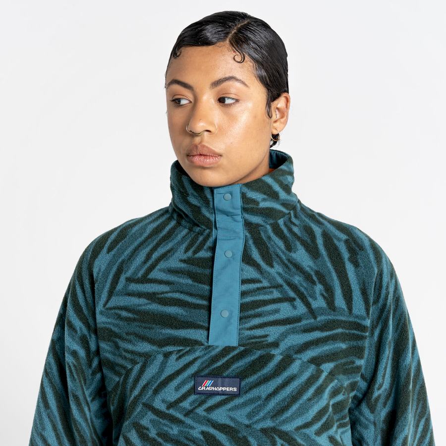 Green Craghoppers Acanto Overhead Women's Sweaters | PUA8689BK