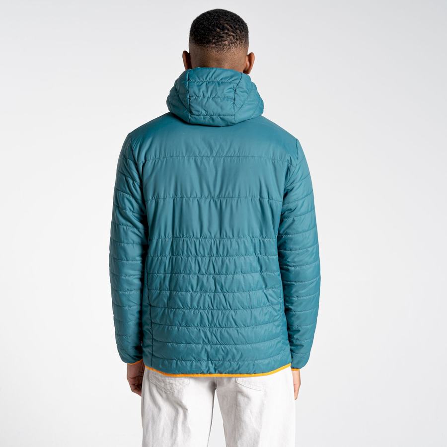 Green Craghoppers Cameo CompressLite Hooded Women's Jackets | KVN6230VN