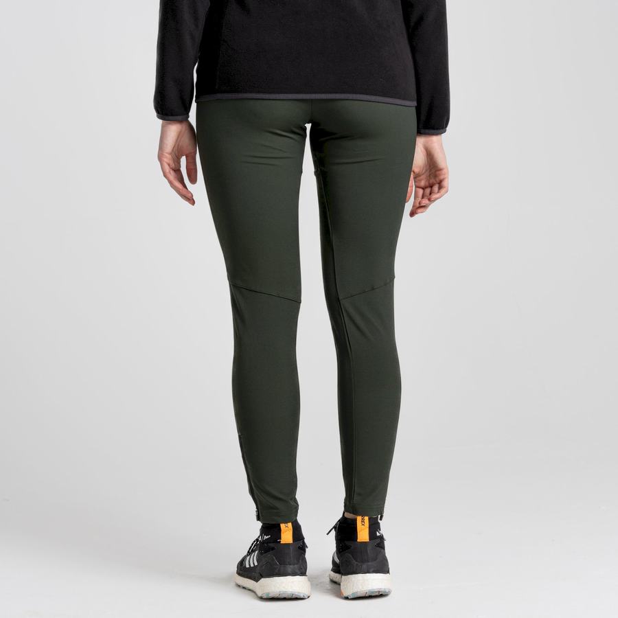 Green Craghoppers Expedition Women's Leggings | RBS2365LX