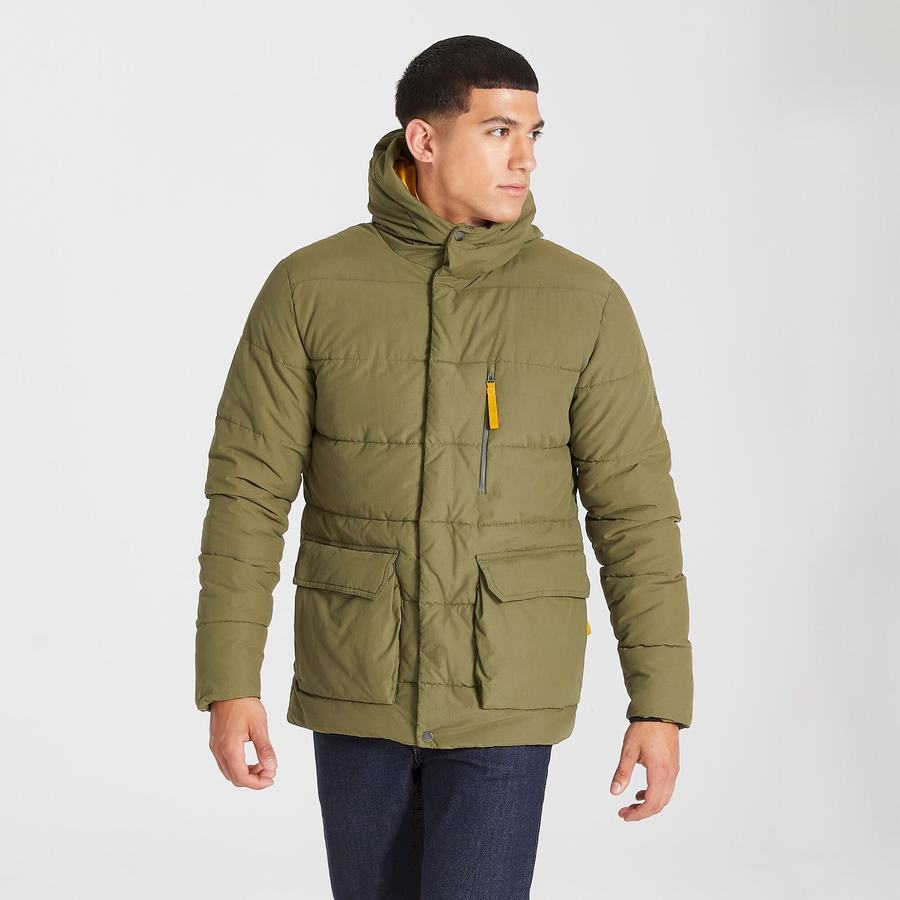 Green Craghoppers Insulated Cromarty Men's Jackets | XPX3160PV