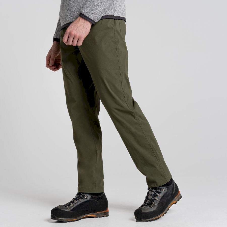 Green Craghoppers Kiwi Pro 5 Pocket Men's Trousers | VUH8922YK