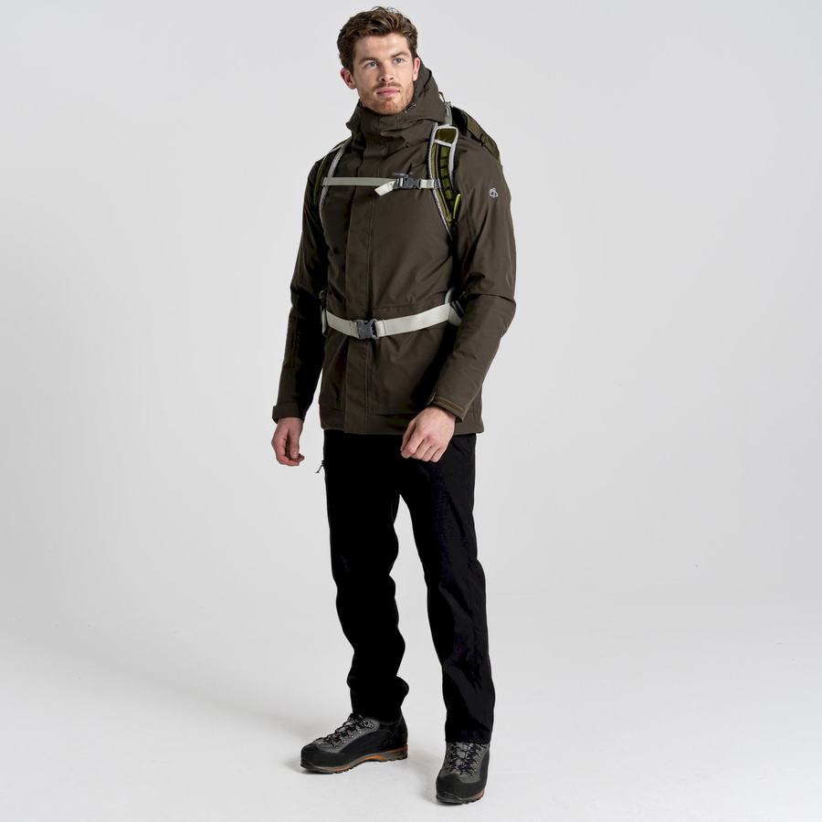 Green Craghoppers Lorton Thermic Men's Jackets | BZB1749PJ