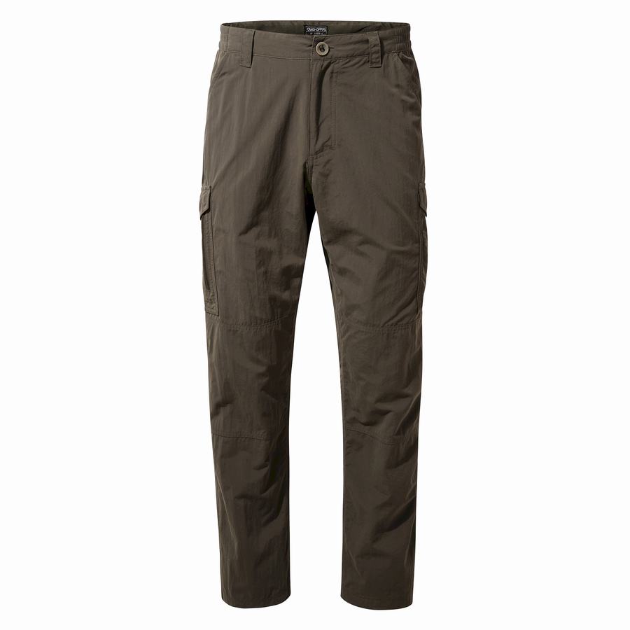 Green Craghoppers NosiLife Cargo II Men's Trousers | LFX12100FR