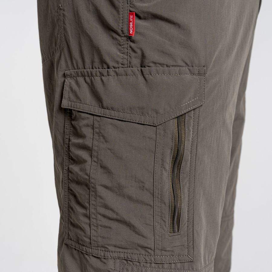 Green Craghoppers NosiLife Cargo II Men's Trousers | LFX12100FR