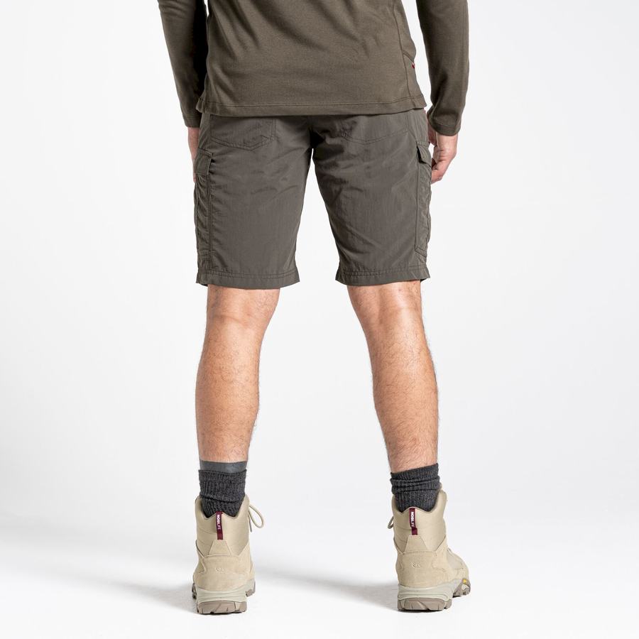 Green Craghoppers NosiLife Cargo II Men's Shorts | VFS5116OH