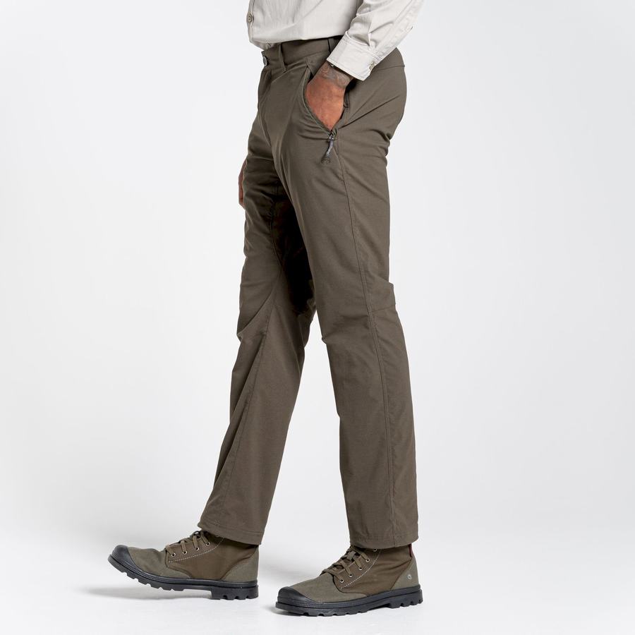 Green Craghoppers NosiLife Pro II Men's Trousers | RZF5378UZ