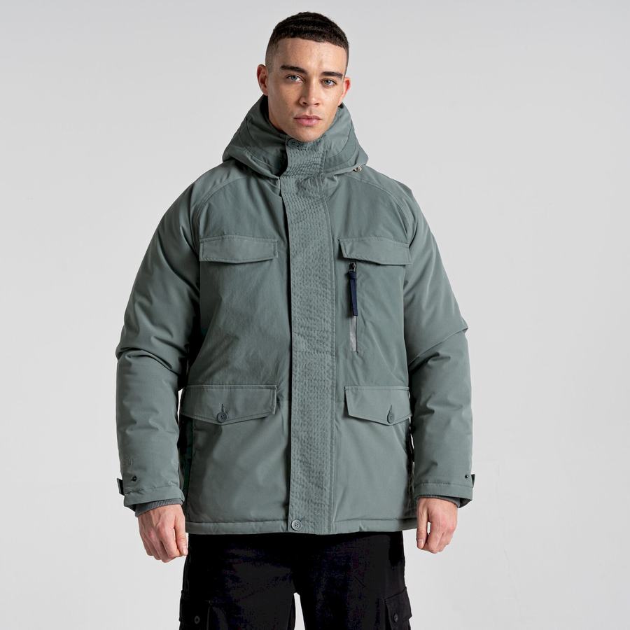 Green Craghoppers Sinclair Insulated Men's Jackets | ADR6937KQ