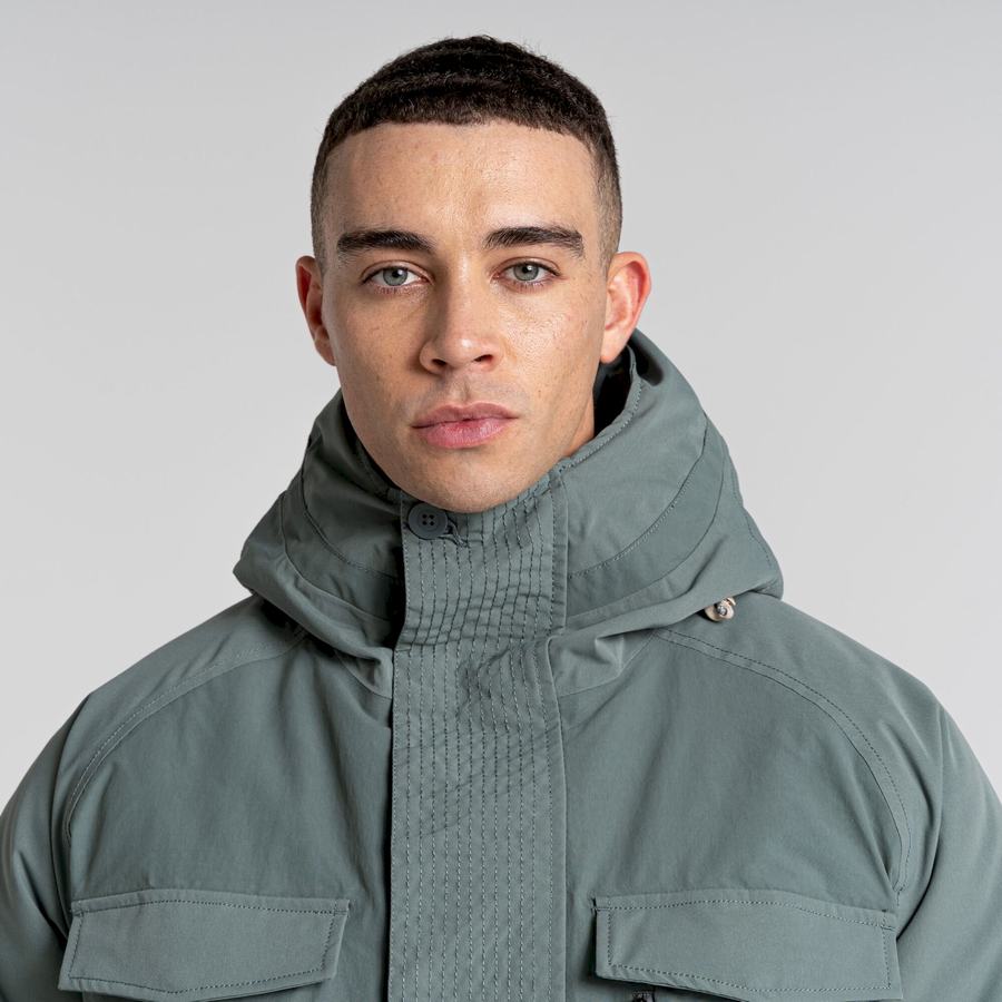 Green Craghoppers Sinclair Insulated Men's Jackets | ADR6937KQ