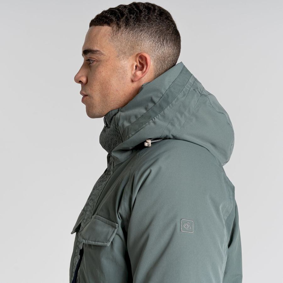 Green Craghoppers Sinclair Insulated Men's Jackets | ADR6937KQ