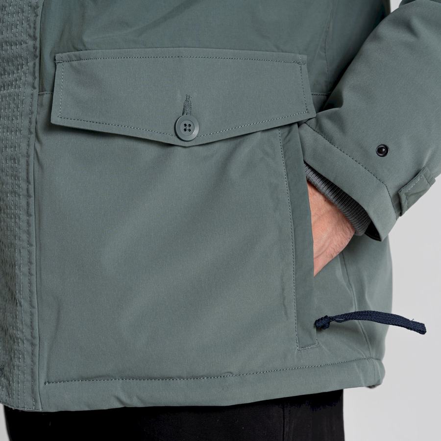 Green Craghoppers Sinclair Insulated Men's Jackets | ADR6937KQ