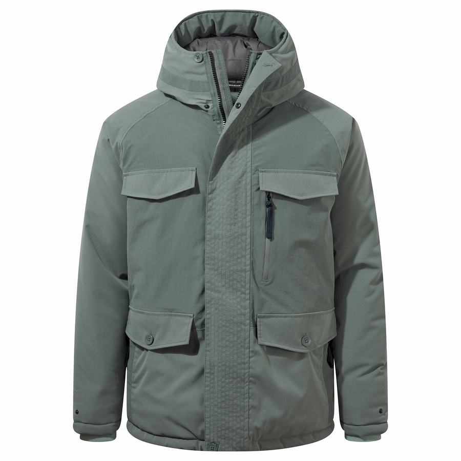 Green Craghoppers Sinclair Insulated Men\'s Jackets | ADR6937KQ