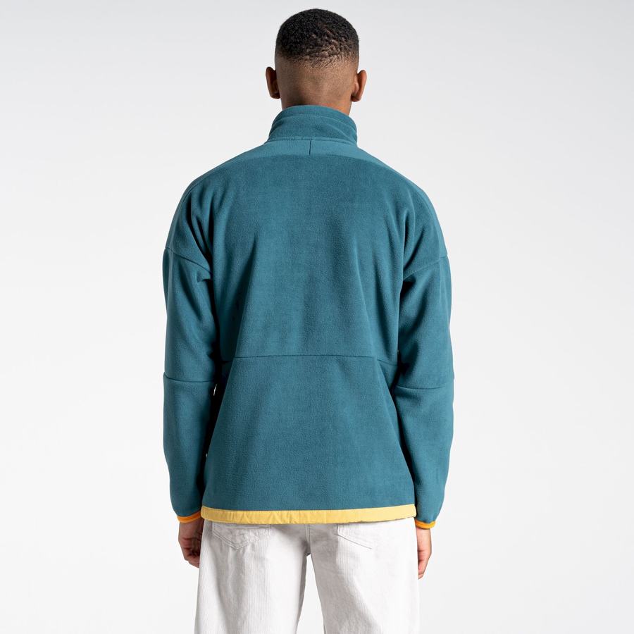 Green Craghoppers Welwood Men's Sweaters | USO6127MY