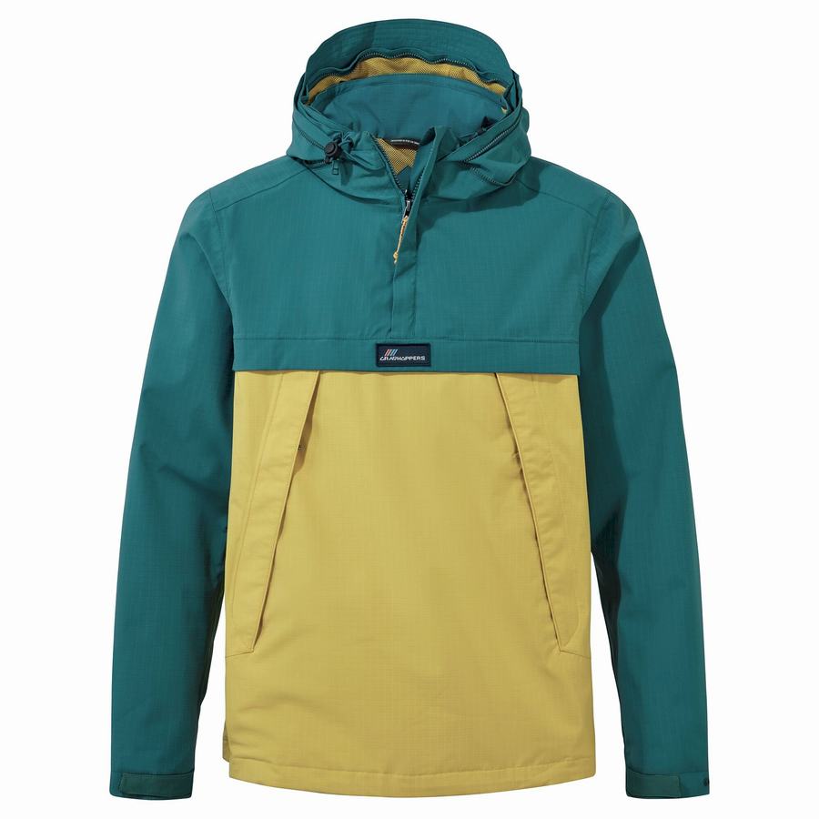 Green Yellow Craghoppers Waterproof Anderson Cagoule Women\'s Jackets | KIX3350DF