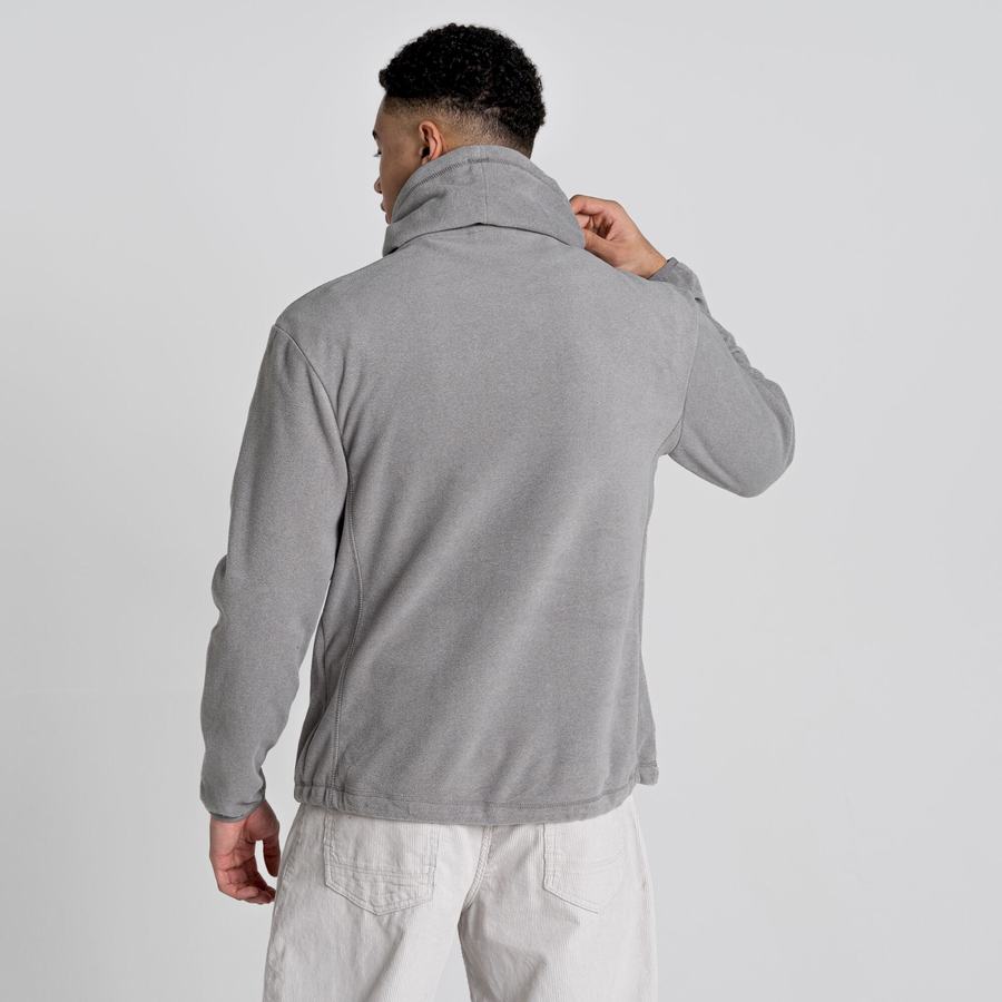 Grey Craghoppers Frey Overhead Men's Sweatshirts | QWO5230DN