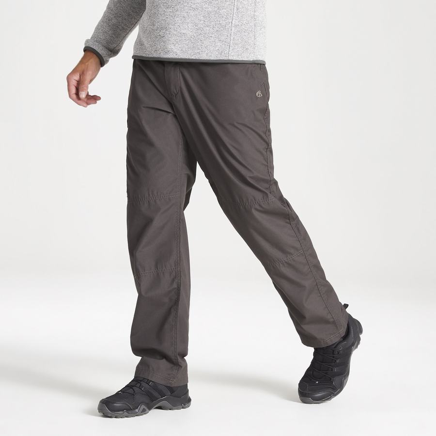 Grey Craghoppers Kiwi Classic Men's Trousers | KQI2559RB