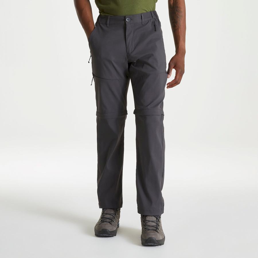 Grey Craghoppers Kiwi Pro II Men's Trousers | LAE1963HJ