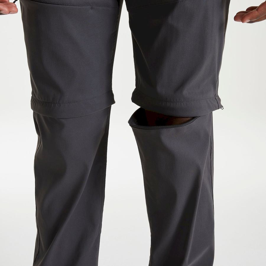 Grey Craghoppers Kiwi Pro II Men's Trousers | LAE1963HJ