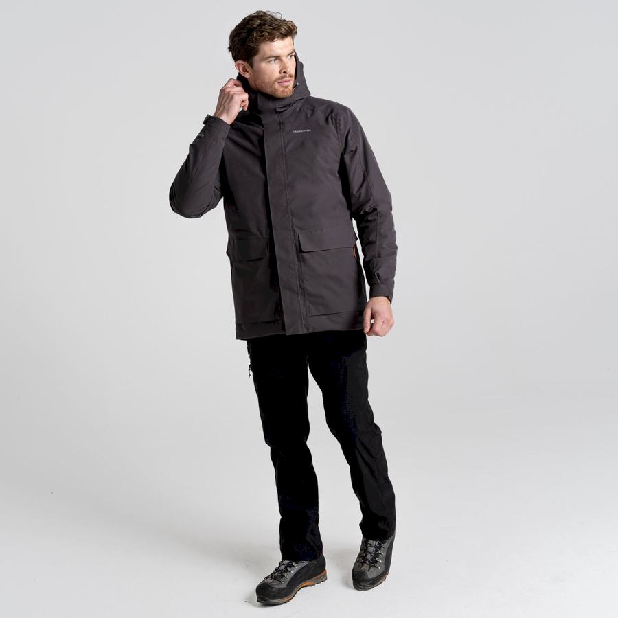 Grey Craghoppers Lorton Thermic Men's Jackets | DFL847OX