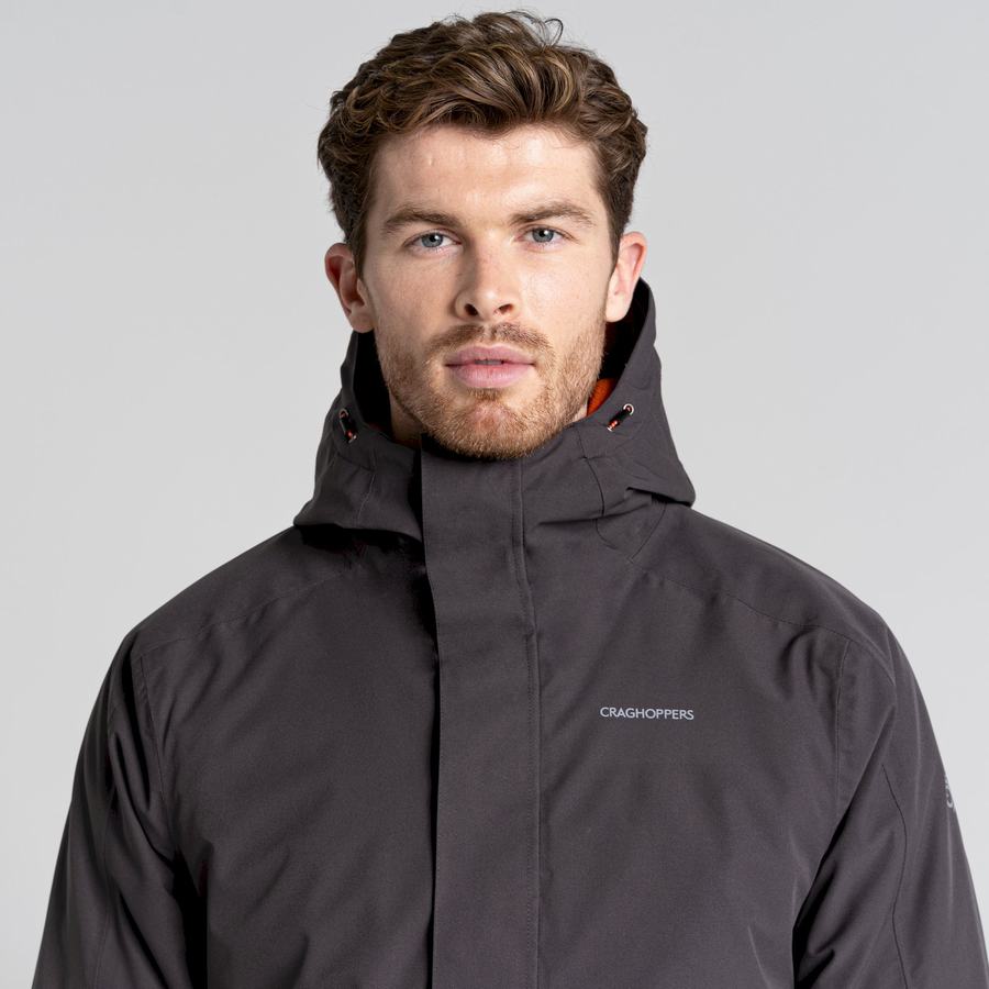 Grey Craghoppers Lorton Thermic Men's Jackets | DFL847OX