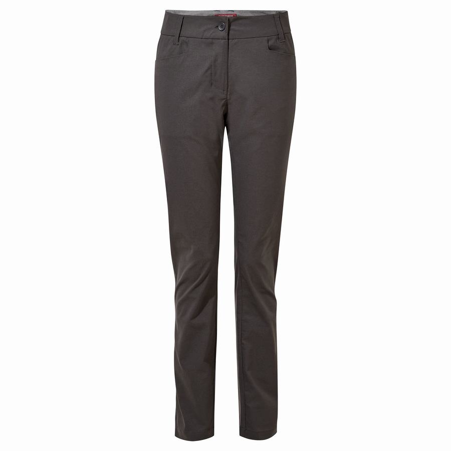 Grey Craghoppers NosiLife Clara II Women's Trousers | HXW9014CH