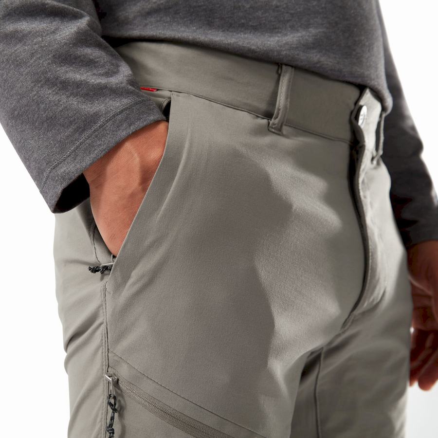 Grey Craghoppers NosiLife Pro Active Men's Shorts | XSW3313ZJ