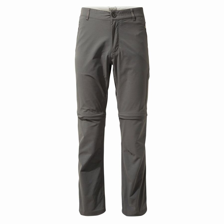 Grey Craghoppers NosiLife Pro II Men's Trousers | GRF9041ZY