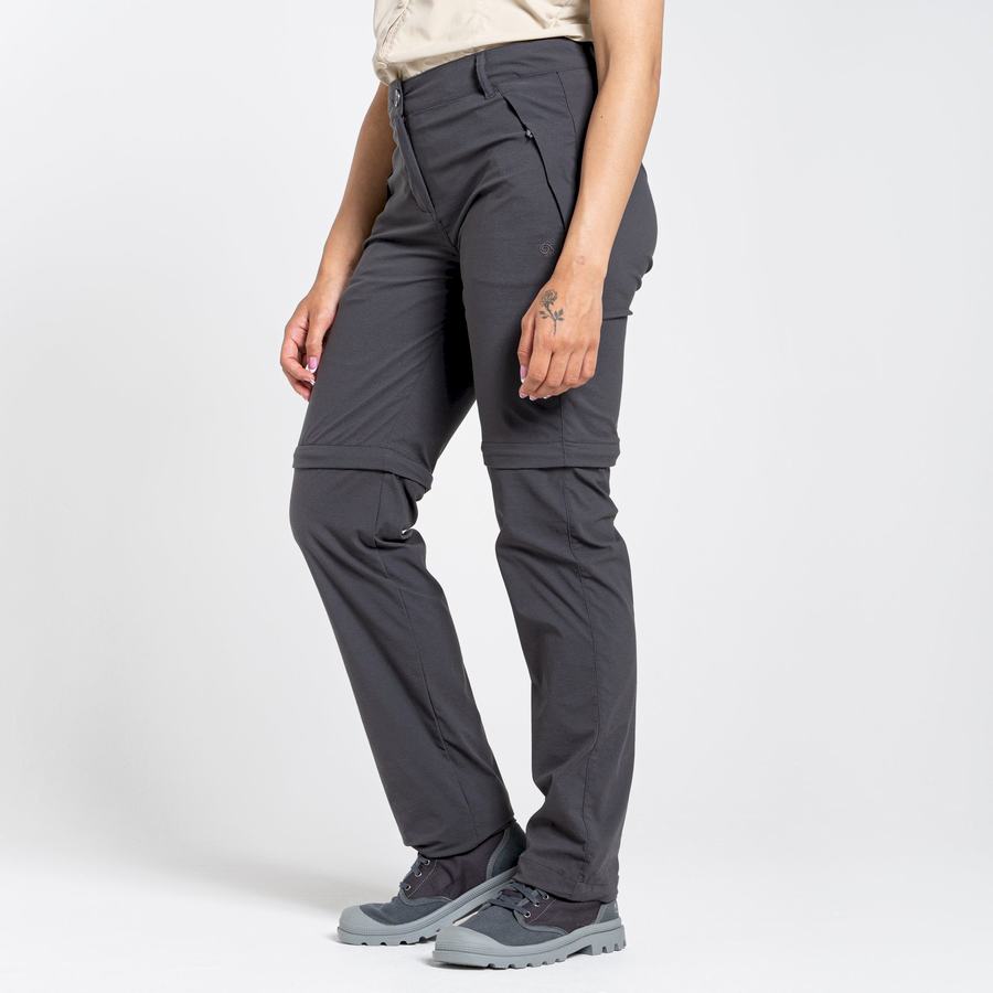 Grey Craghoppers NosiLife Pro II Women's Trousers | OKT2729XF