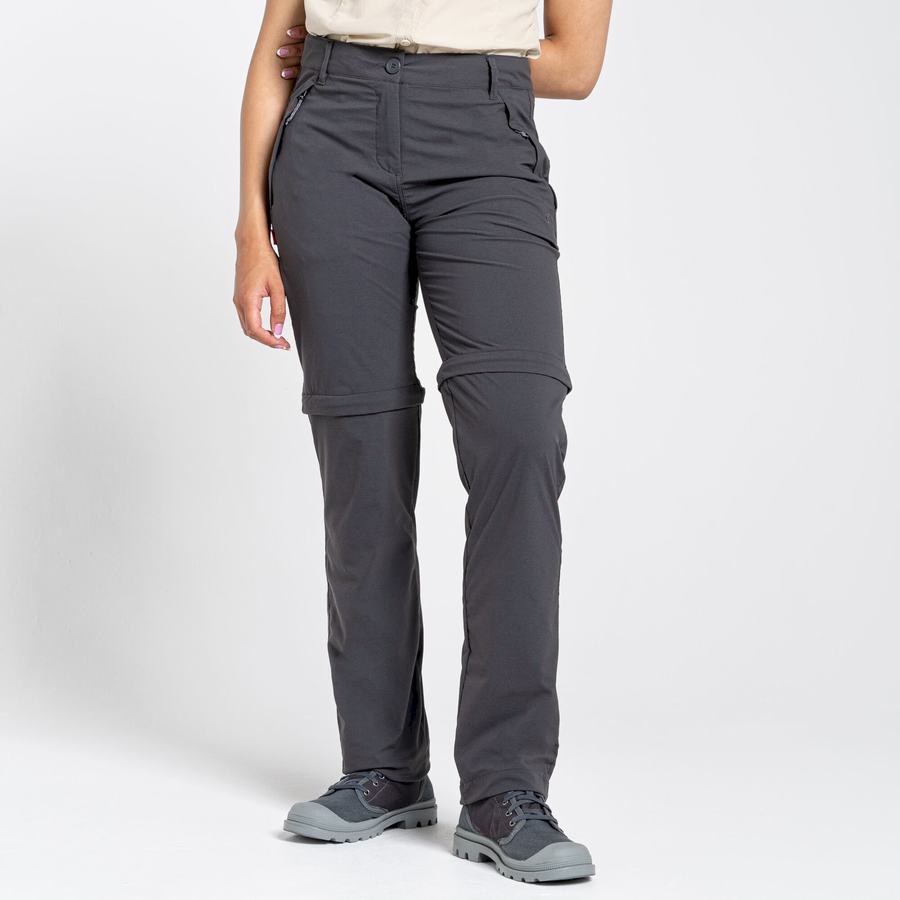 Grey Craghoppers NosiLife Pro II Women\'s Trousers | OKT2729XF