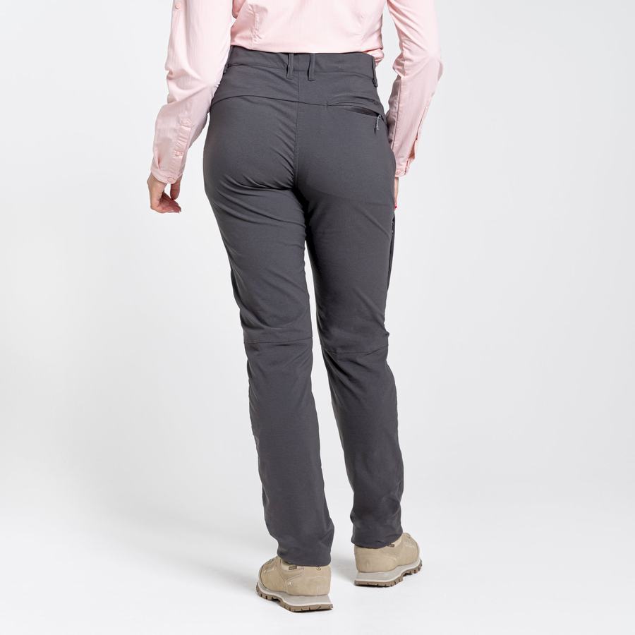 Grey Craghoppers NosiLife Pro II Women's Trousers | OWS9678HR