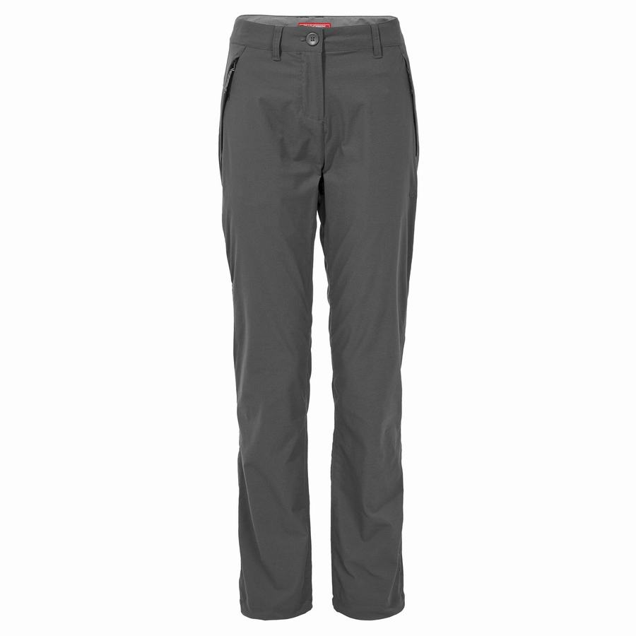 Grey Craghoppers NosiLife Pro II Women's Trousers | OWS9678HR