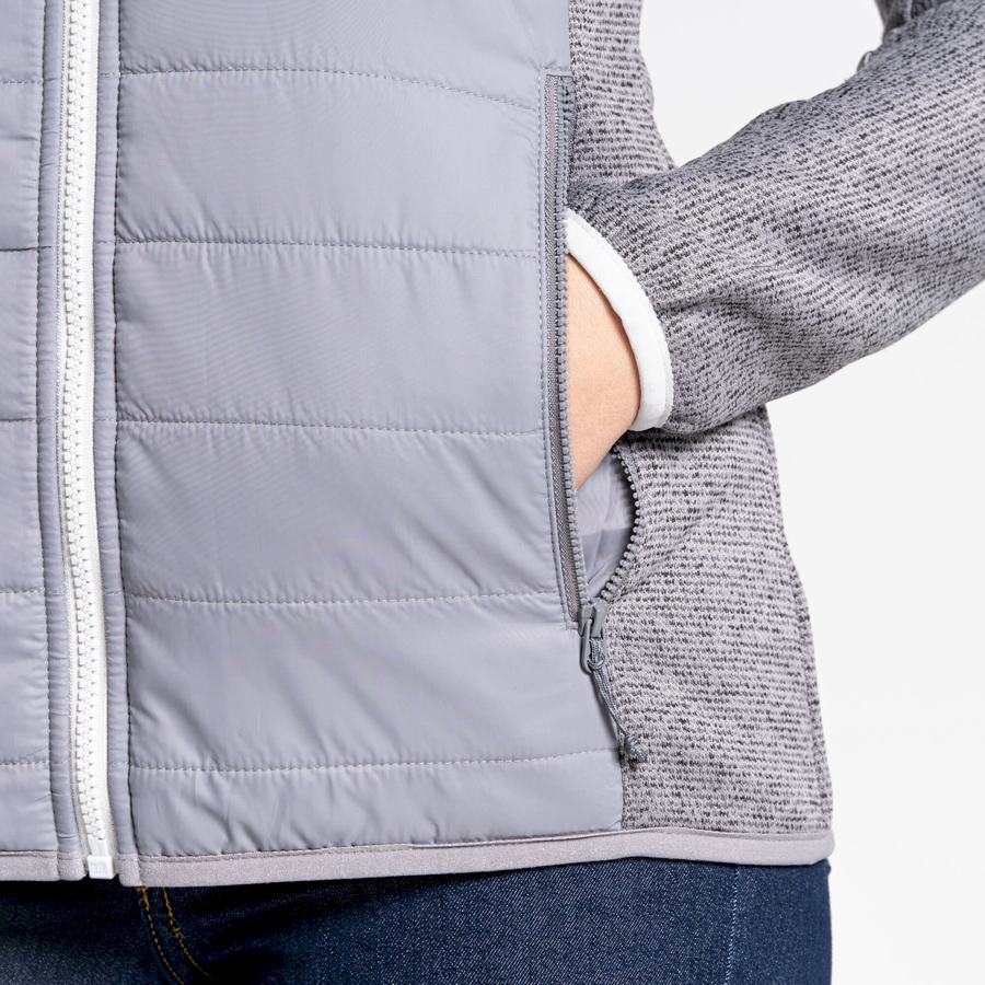 Grey Craghoppers Regina Hybrid Women's Jackets | ZWH6365MI