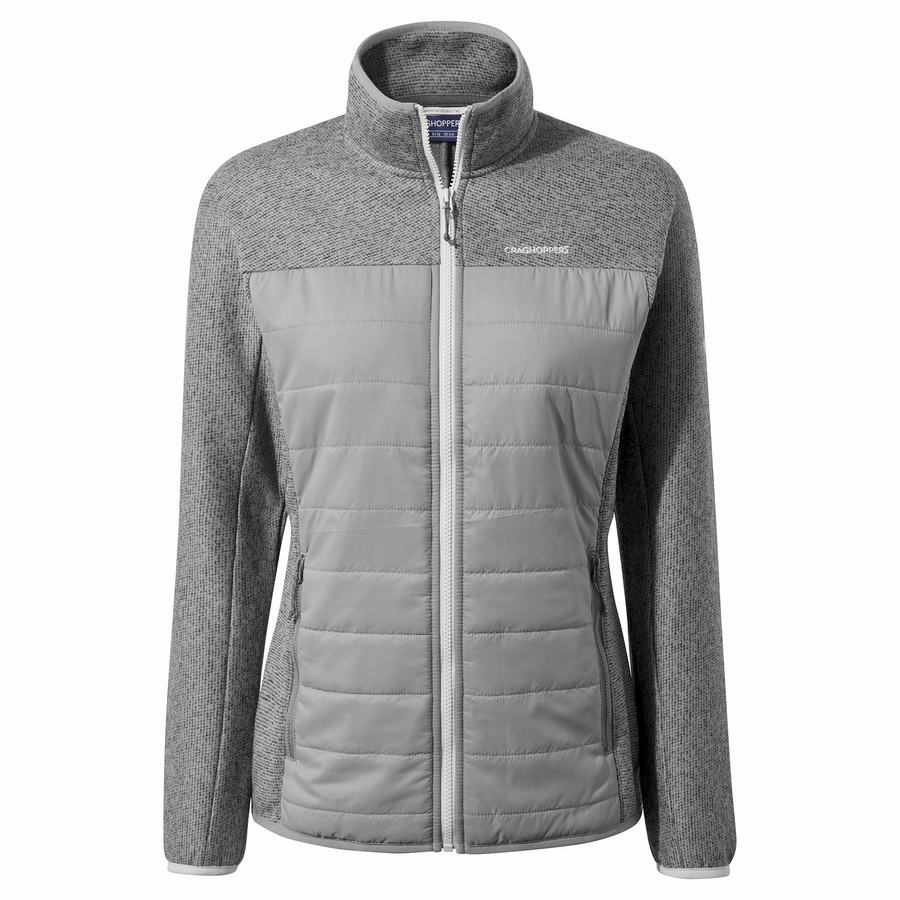 Grey Craghoppers Regina Hybrid Women's Jackets | ZWH6365MI