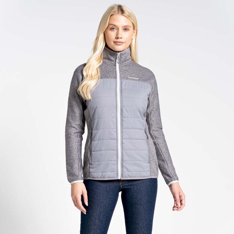 Grey Craghoppers Regina Hybrid Women's Jackets | ZWH6365MI