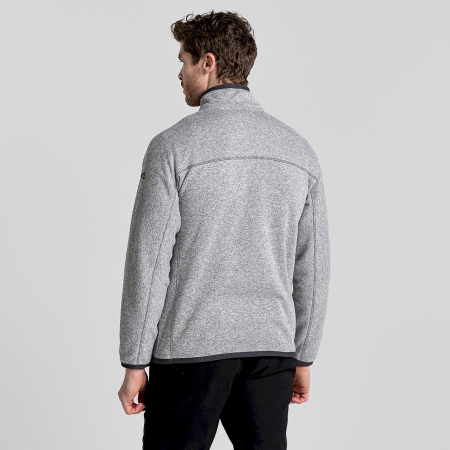 Grey Craghoppers Torney Men's Sweaters | OLQ4862XG