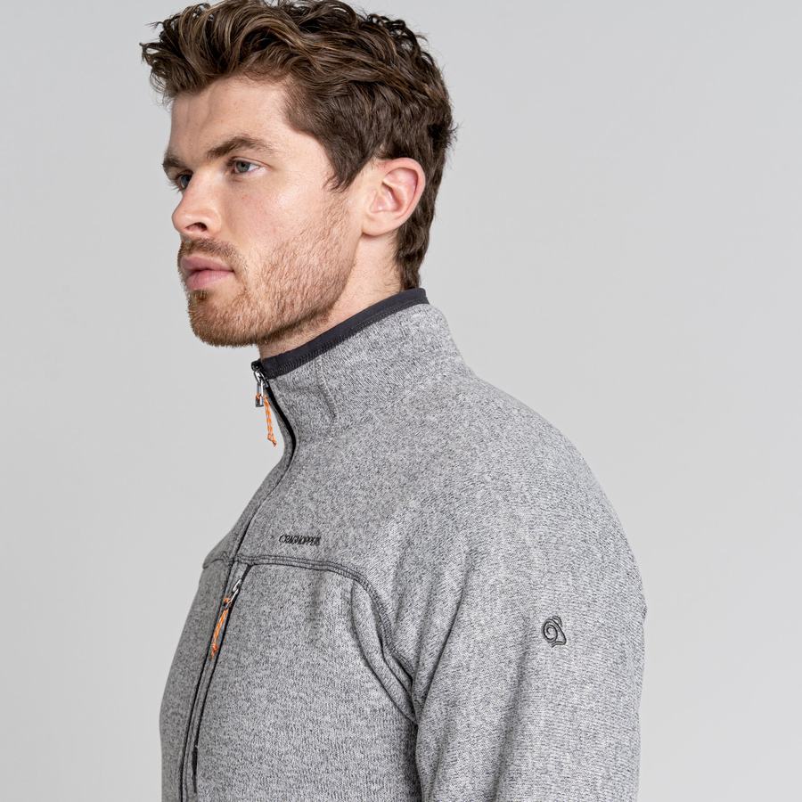 Grey Craghoppers Torney Men's Sweaters | OLQ4862XG