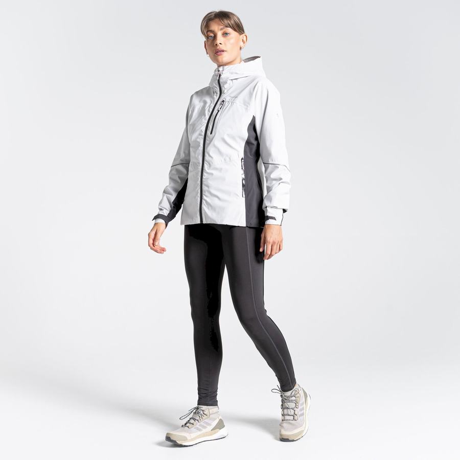 Grey Craghoppers Waterproof Dynamic Women's Jackets | JHP6023JR