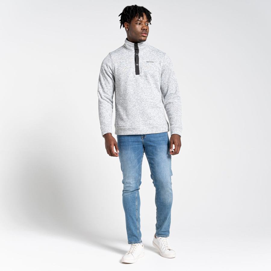 Grey Craghoppers Willis Overhead Men's Sweaters | JCD5350PP