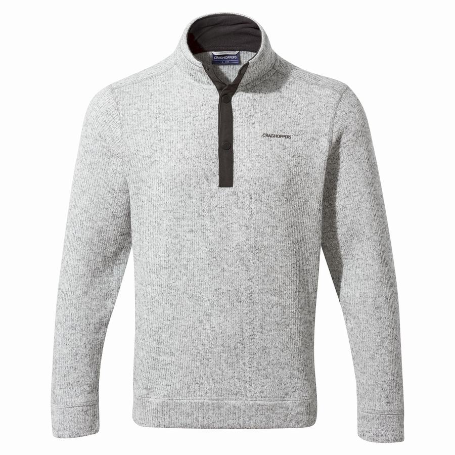 Grey Craghoppers Willis Overhead Men's Sweaters | JCD5350PP