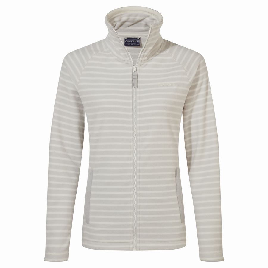 Grey Stripes Craghoppers Ella Women's Sweaters | DVI111RM