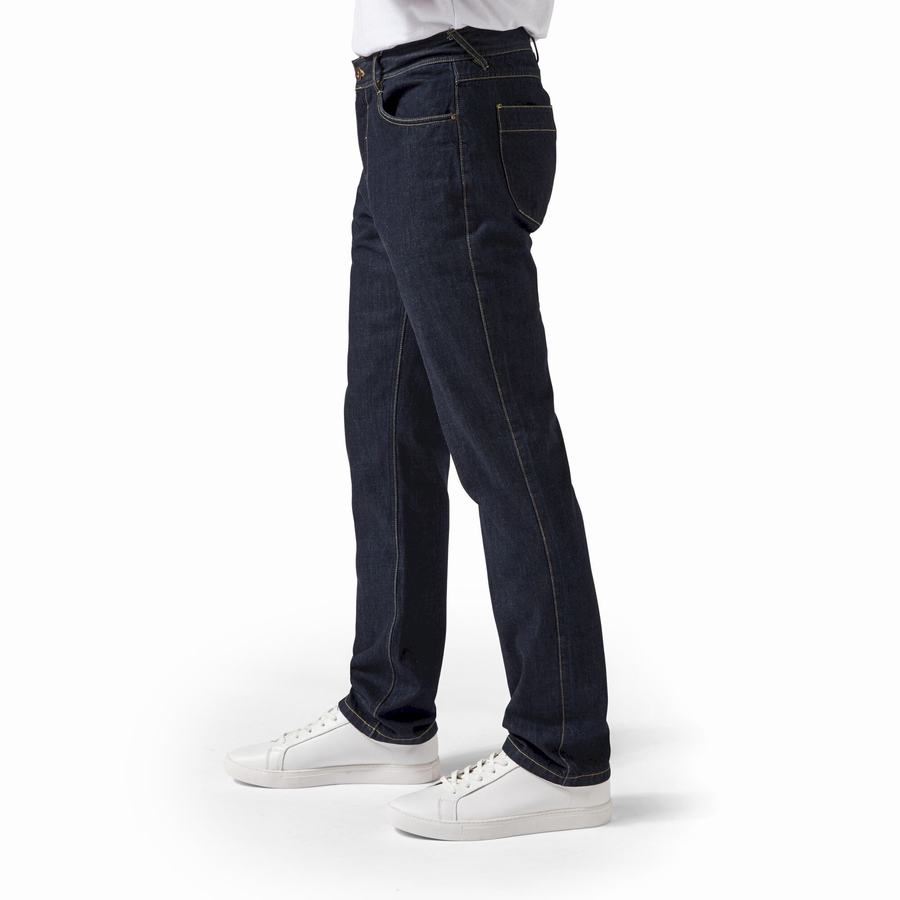 Indigo Blue Craghoppers Bardsey Jean Men's Trousers | VXB3073ZI