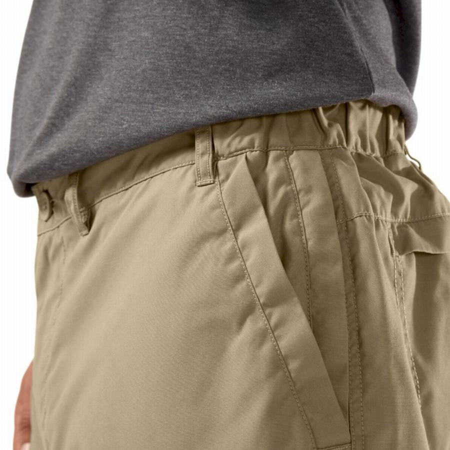 Khaki Craghoppers Kiwi Men's Trousers | AXC7567HB