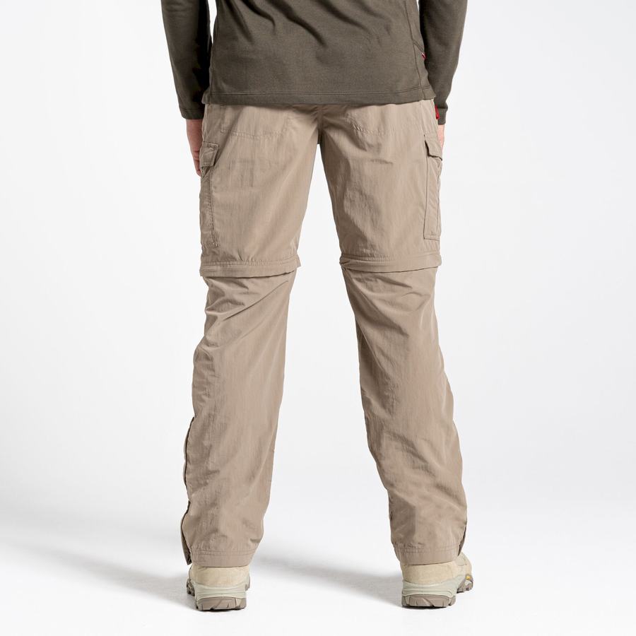 Khaki Craghoppers NosiLife II Men's Trousers | REH638KF