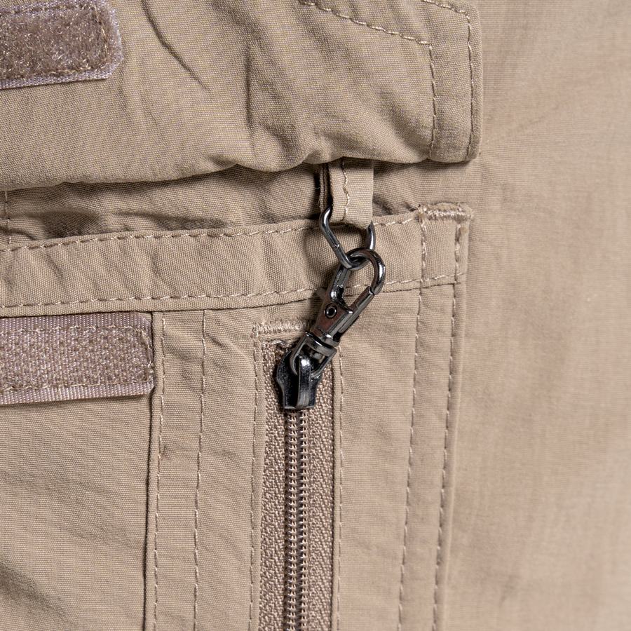 Khaki Craghoppers NosiLife II Men's Trousers | REH638KF