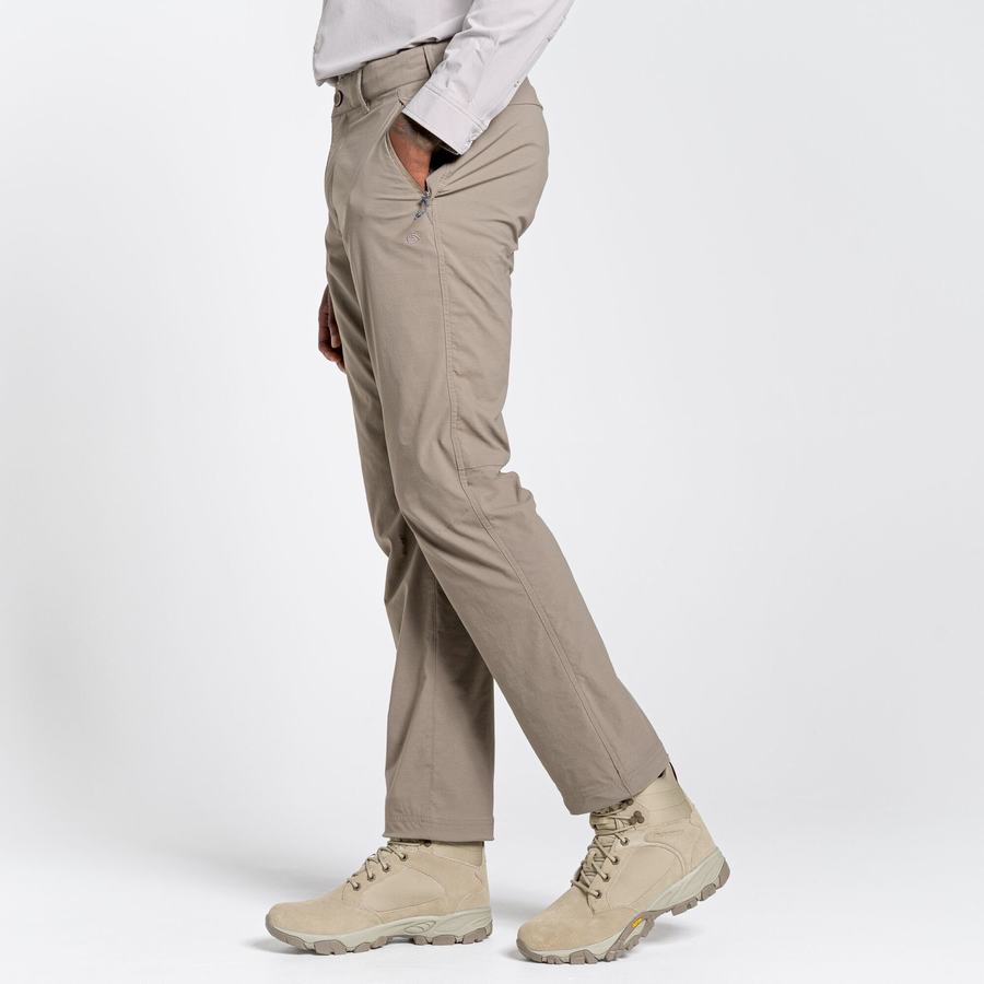 Khaki Craghoppers NosiLife Pro II Men's Trousers | IJD756HN