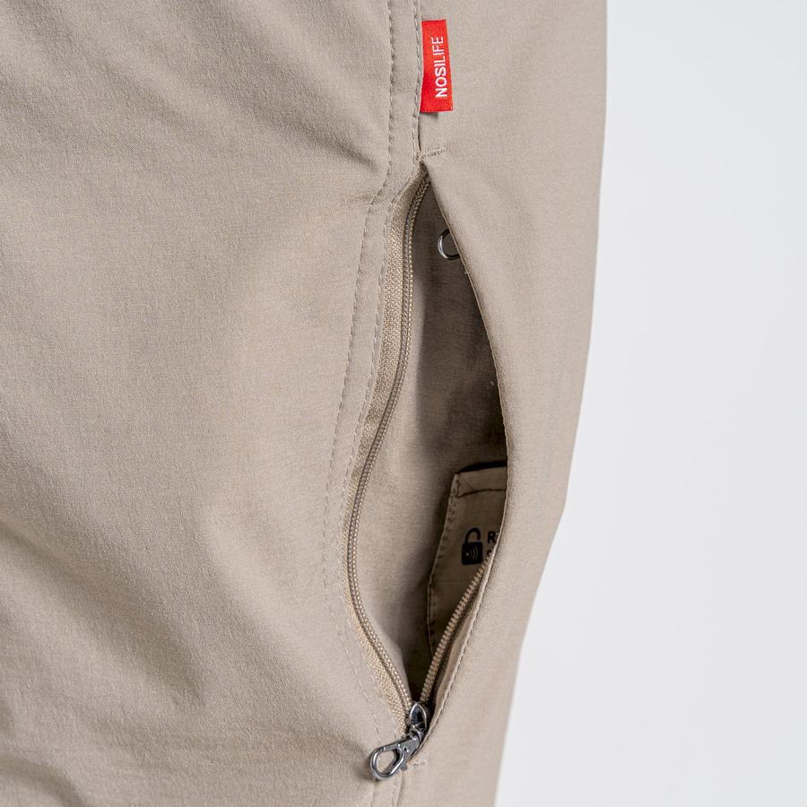 Khaki Craghoppers NosiLife Pro II Men's Trousers | IJD756HN