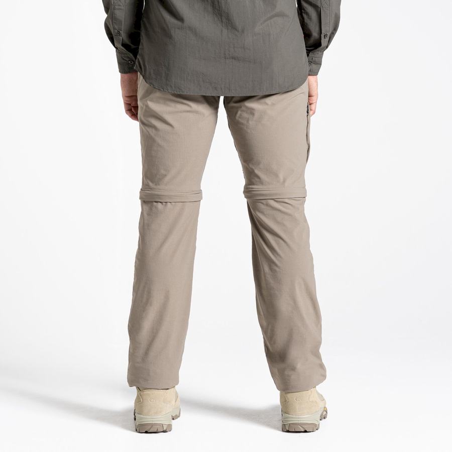 Khaki Craghoppers NosiLife Pro II Men's Trousers | YWF4860EG