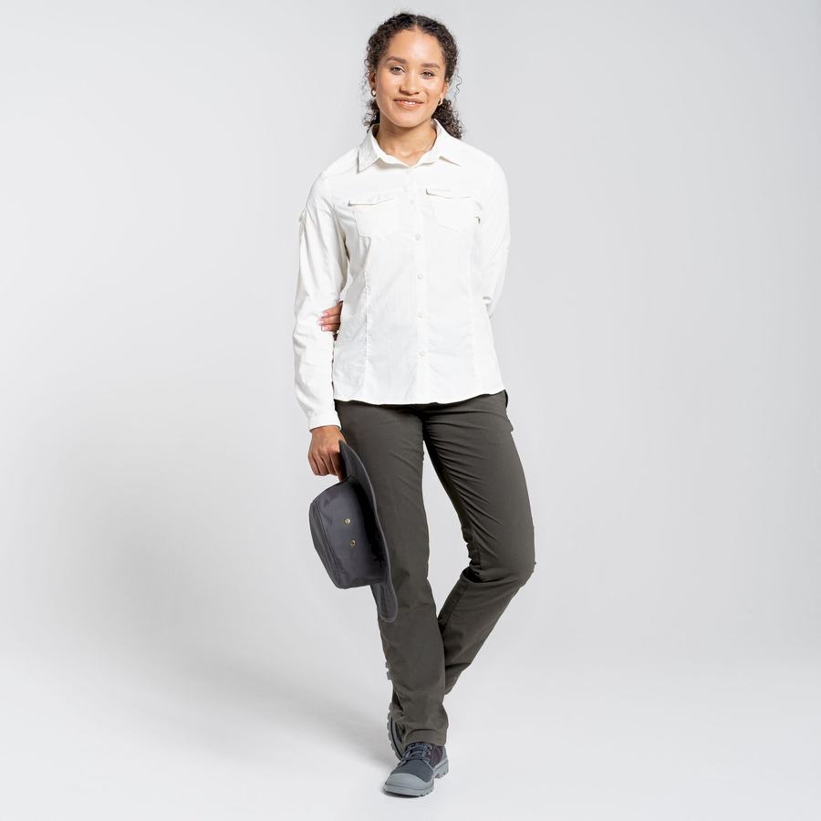 Khaki Craghoppers NosiLife Pro II Women's Trousers | LSF3568PP