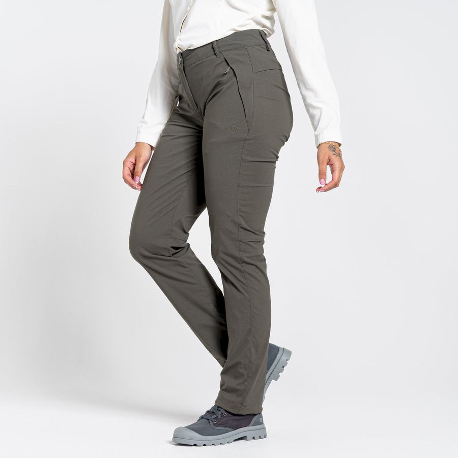 Khaki Craghoppers NosiLife Pro II Women's Trousers | LSF3568PP