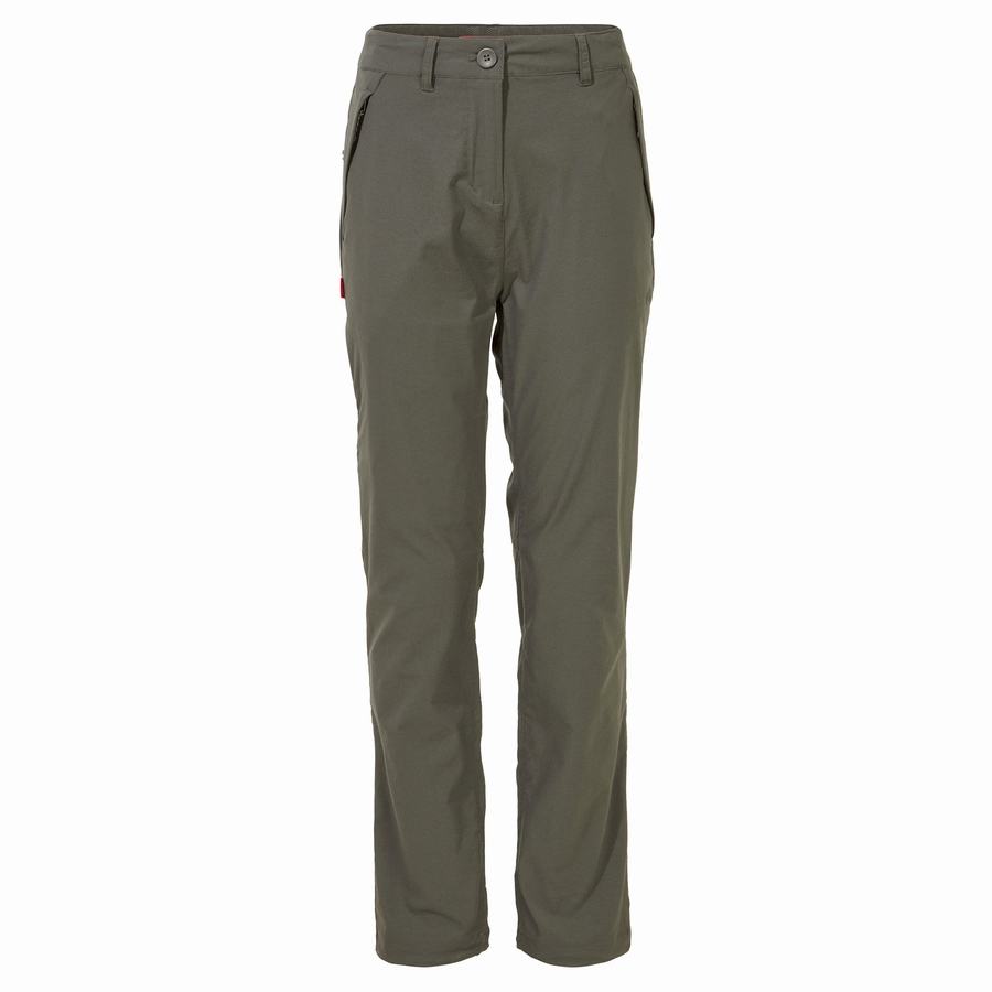 Khaki Craghoppers NosiLife Pro II Women's Trousers | LSF3568PP