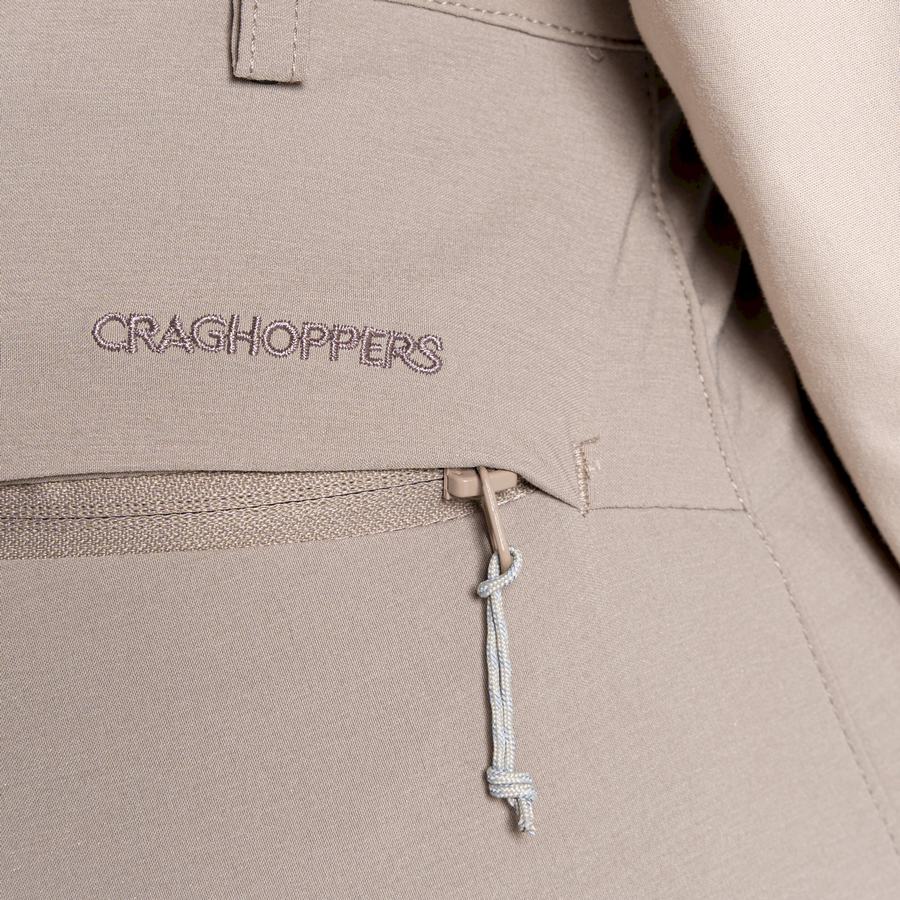 Light Brown Craghoppers NosiLife Pro II Women's Trousers | FRK1270LR